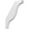 Ekena Millwork 4-in. W x 24-in. D x 32-in. H Funston Architectural Grade PVC Knee Brace BRCP04X24X32FST - alternate 1